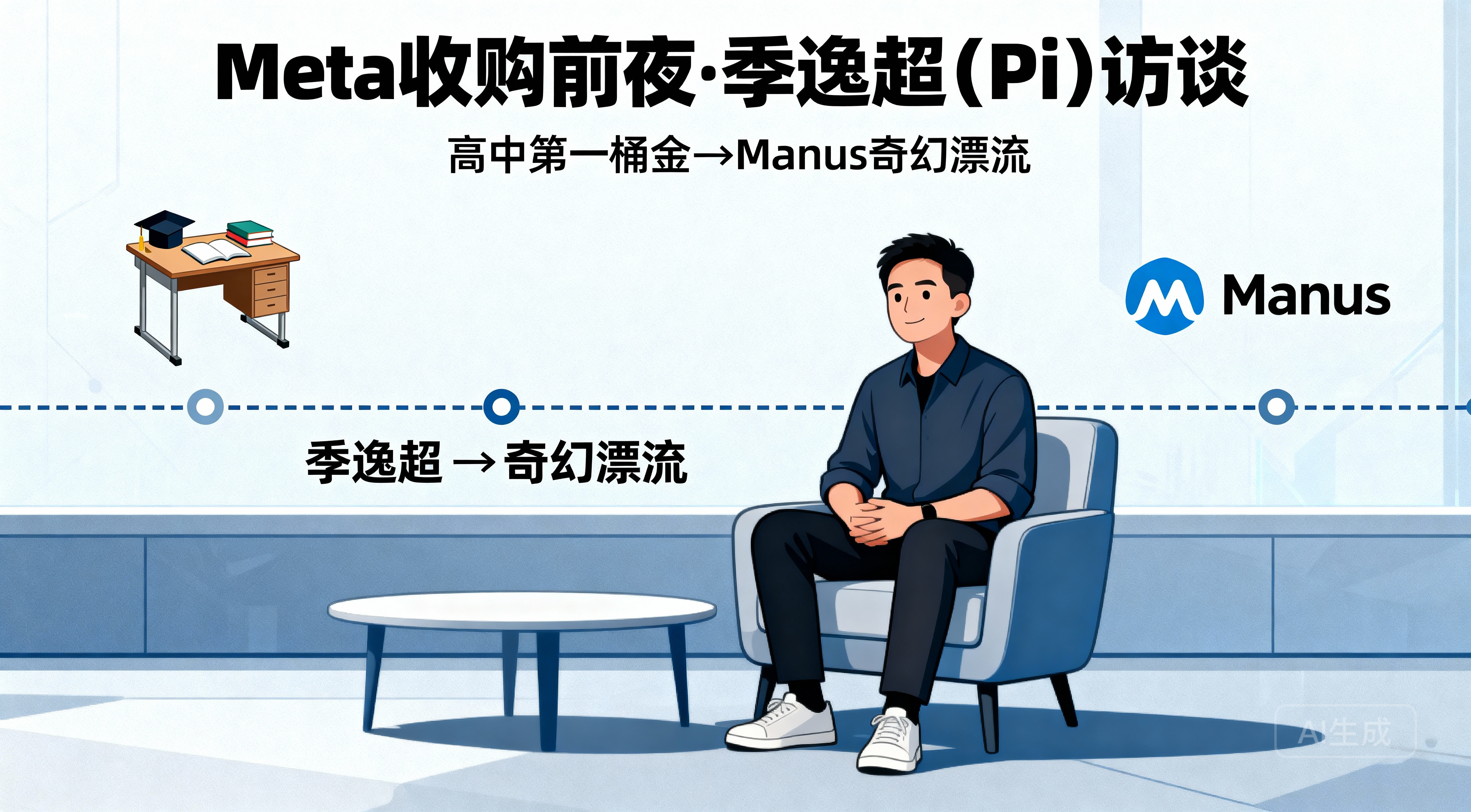Meta收购前夜的终极访谈：季逸超(Pi)回顾从高中赚第一桶金到Manus的奇幻漂流