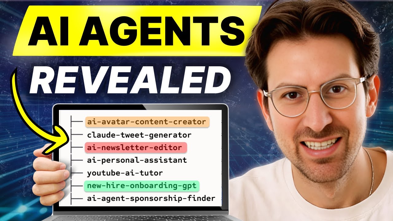 实操演示：他如何利用 7 个 AI 智能体年入百万？让 15 人团队拥有 50 人的战斗力