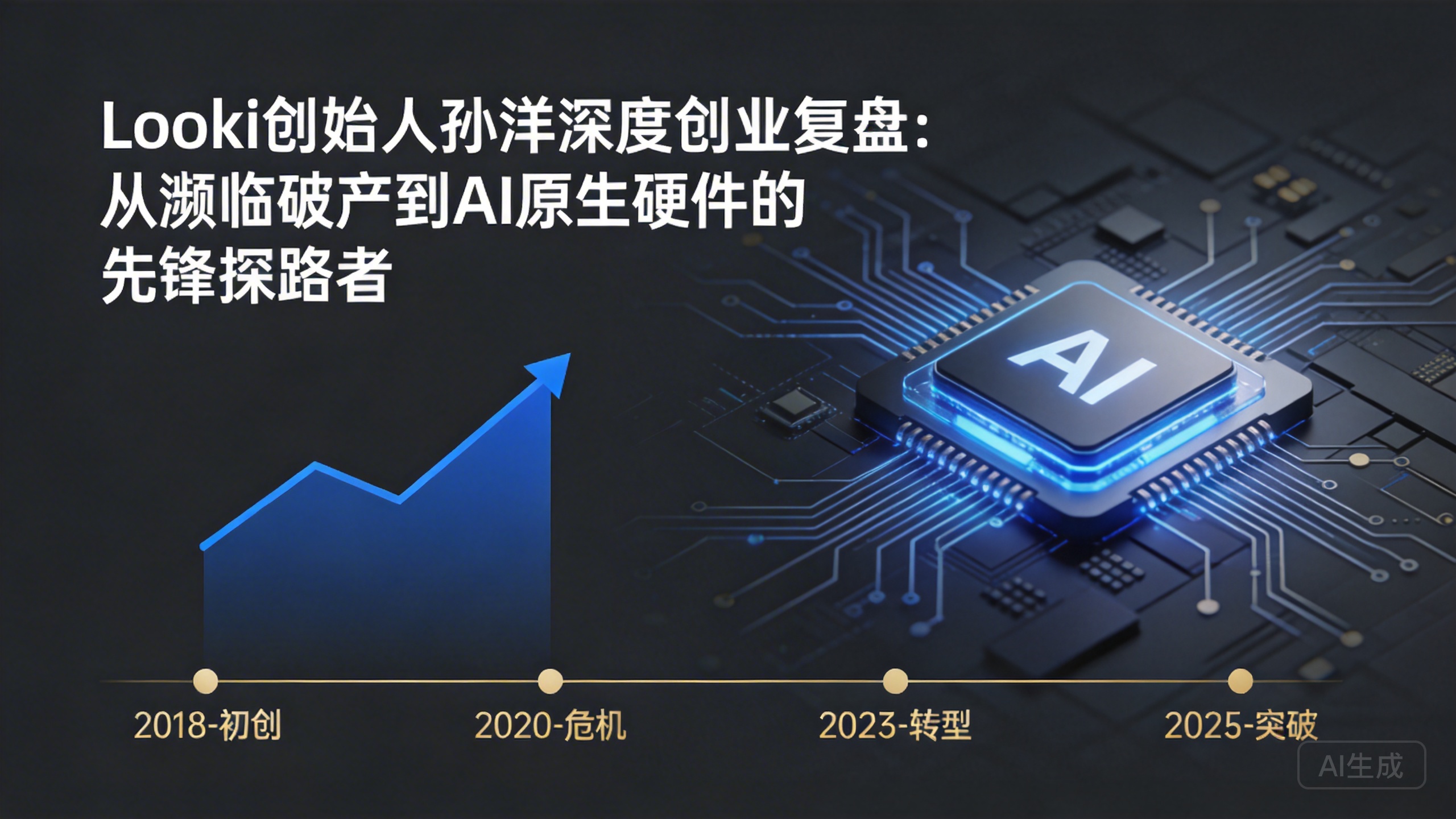 Looki创始人孙洋深度创业复盘：从濒临破产到AI原生硬件的先锋探路者